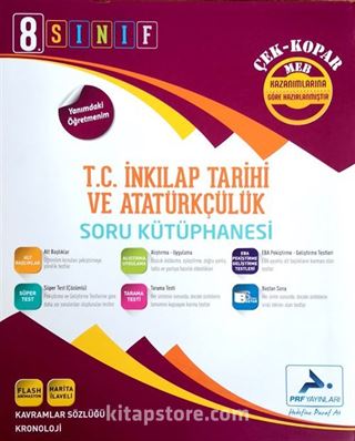 8. Sınıf T. C. İnkılap Tarihi ve Atatürkçülük Soru Kütüphanesi