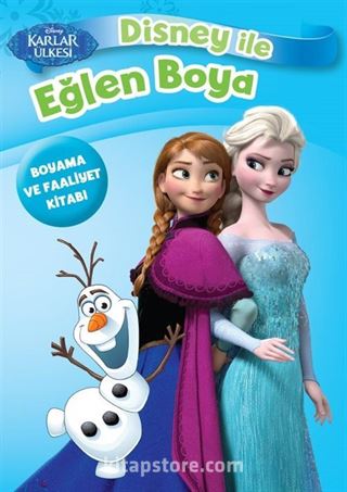 Karlar Ülkesi Disney İle Eğlen Boya