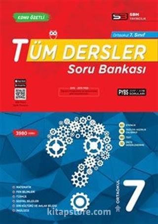 7. Sınıf Tüm Dersler Soru Bankası