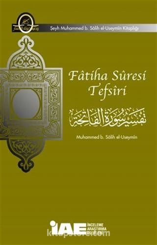 Fatiha Suresi Tefsiri