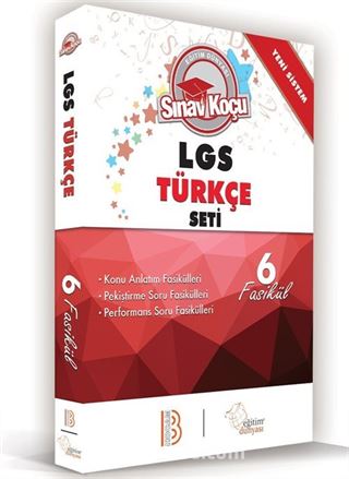 LGS 8.SINIF Sınav Koçu Türkçe Seti 6 Fasikül