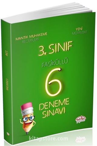 3. Sınıf Fasiküllü 6 Deneme Sınavı