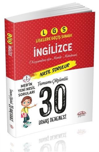 LGS T.C. İngilizce 30 Branş Denemesi Nasıl Çözülür