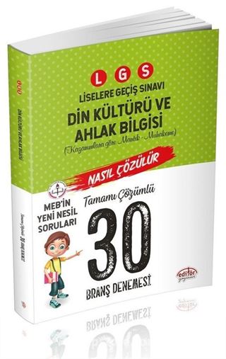 LGS T.C. Din Kültürü Ve Ahlak Bilgisi 30 Branş Denemesi Nasıl Çözülür