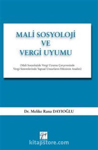 Mali Sosyoloji ve Vergi Uyumu