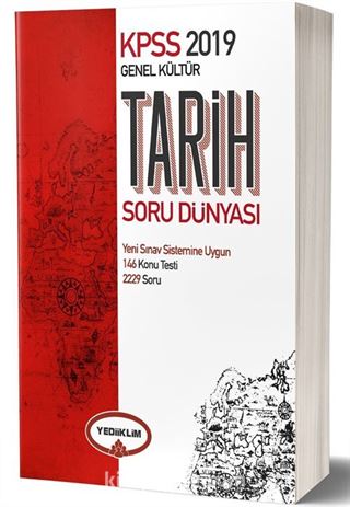 2019 KPSS Genel Kültür Tarih Soru Dünyası