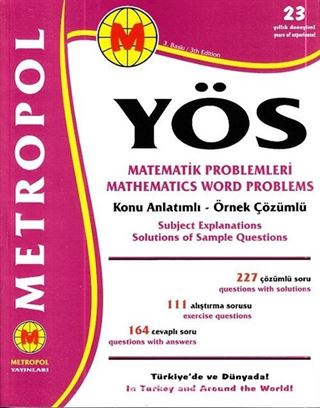 YÖS Matematik Problemleri (Konu Anlatımlı - Örnek Çözümlü)