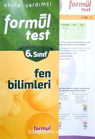 6. Sınıf Fen Bilimleri Formül Test