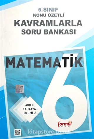 6. Sınıf Matematik Konu Özetli Kavramlarla Soru Bankası