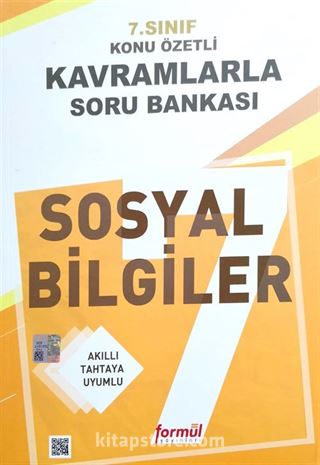 7. Sınıf Sosyal Bilgiler Konu Özetli Kavramlarla Soru Bankası