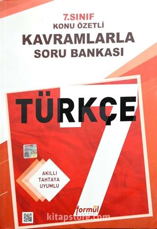 7. Sınıf Türkçe Konu Özetli Kavramlarla Soru Bankası