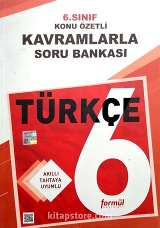 6. Sınıf Türkçe Konu Özetli Kavramlarla Soru Bankası