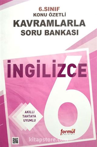 6. Sınıf İngilizce Konu Özetli Kavramlarla Soru Bankası