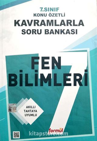 7. Sınıf Fen Bilimleri Konu Özetli Kavramlarla Soru Bankası