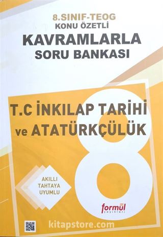 8. Sınıf Konu Özetli T. C. İnkılap Tarihi ve Atatürkçülük Soru Bankası