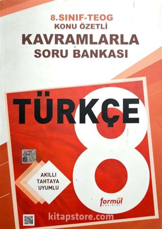 8. Sınıf Türkçe Konu Özetli Kavramlarla Soru Bankası