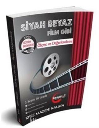 2019 KPSS Eğitim Bilimleri Ölçme ve Değerlendirme Siyah Beyaz Film Gibi Soru Bankası