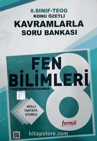 8. Sınıf Fen Bilimleri Konu Özetli Kavramlarla Soru Bankası