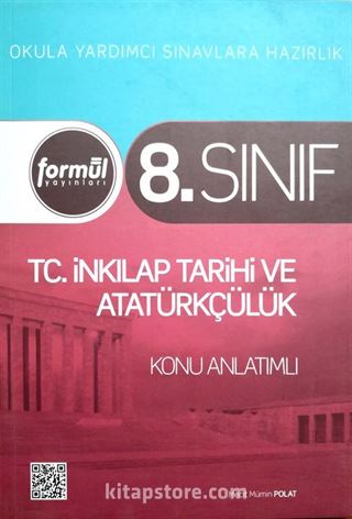 8. Sınıf T. C. İnkılap Tarihi ve Atatürkçülük Konu Anlatımlı