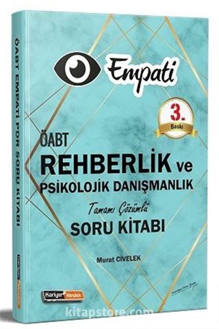 2019 ÖABT Empati Rehberlik ve Psikolojik Danışmanlık Tamamı Çözümlü Soru Bankası