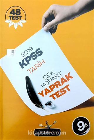 KPSS Tarih Çek Kopar Yaprak Test