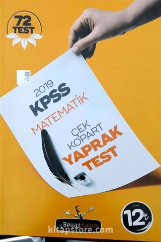 KPSS Matematik Çek Kopar Yaprak Test