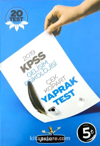 KPSS Gelişim Psikolojisi Çek Kopar Yaprak Test