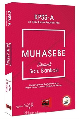 KPSS A Grubu Muhasebe Çözümlü Soru Bankası