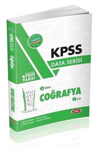 2019 KPSS Coğrafya Konu Anlatımlı