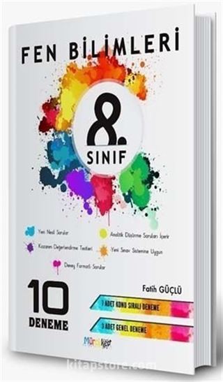 8. Sınıf Fen Bilimleri 10 Deneme