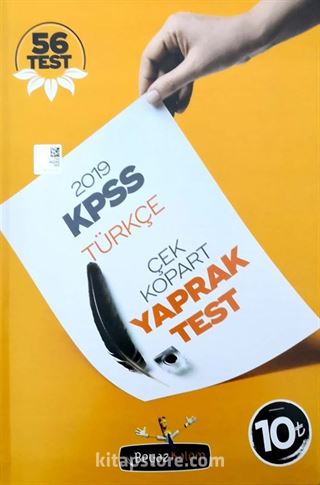 KPSS Türkçe Çek Kopar Yaprak Test