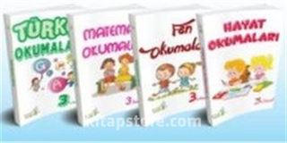 3. Sınıf Tüm Dersler Okuma-Etkinlik Seti (4 Kitap Takım)