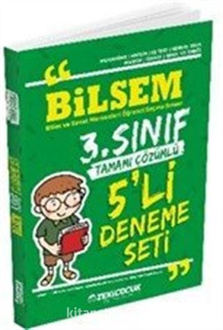 3. Sınıf Bilsem Tamamı Çözümlü 5'li Deneme