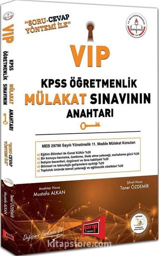 VİP KPSS Öğretmenlik Mülakat Sınavının Anahtarı