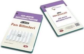 8. Sınıf Fen Bilimleri Cep Matık Katlamalı Poster