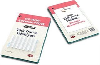 10. Sınıf Türk Dili ve Edebiyatı Cep Matık Katlamalı Poster