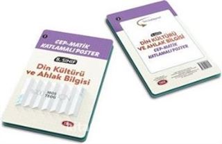 8. Sınıf Din Kültürü ve Ahlak Bilgisi Cep Matık Katlamalı Poster