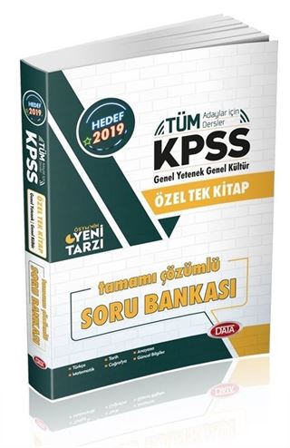 2019 KPSS G.Y-G.K Tamamı Çözümlü Soru Bankası