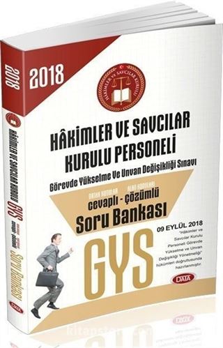 Hakimler ve Savcılar Kurulu Personeli Görevde Yükselme Sınavı Soru Bankası