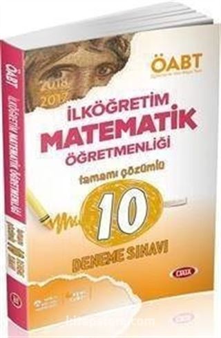 ÖABT İlköğretim Matematik Öğretmenliği Tamamı Çöz.10 Deneme