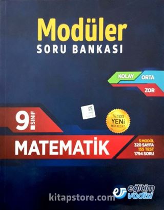 9.Sınıf Matematik Modüler Soru Bankası