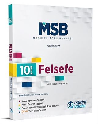 10. Sınıf Felsefe Modüler Soru Bankası