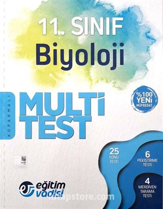 11. Sınıf Biyoloji Multi Test