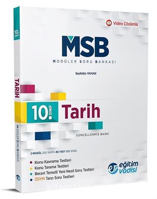 10. Sınıf Tarih Modüler Soru Bankası