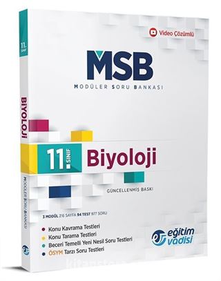 11. Sınıf Biyoloji Soru Bankası