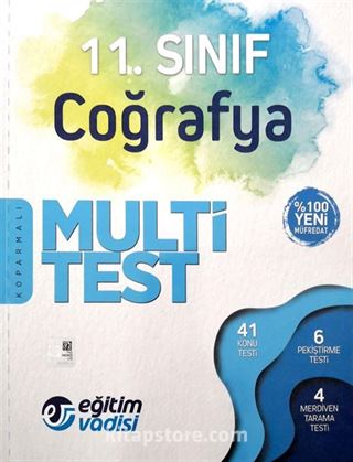 11. Sınıf Coğrafya Multi Test