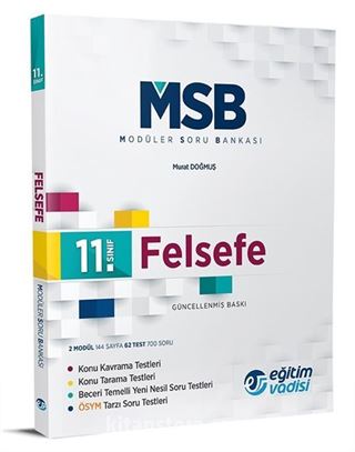 11. Sınıf Felsefe Modüler Soru Bankası