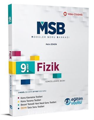 9. Sınıf Fizik Modüler Soru Bankası