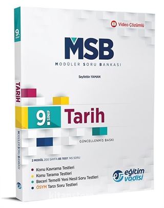 9. Sınıf Tarih Modüler Soru Bankası