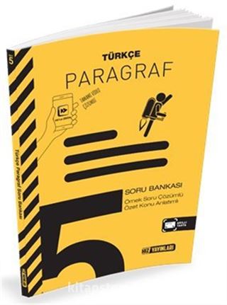 5. Sınıf Türkçe Paragraf Soru Bankası